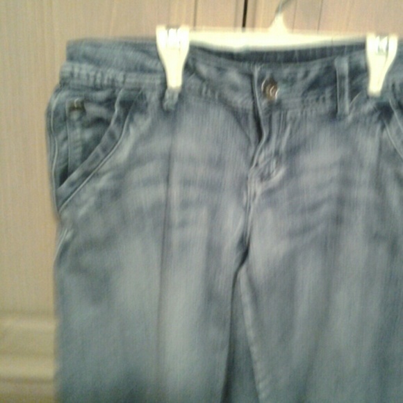 Denim gauchos - Picture 3 of 4